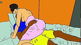Lonely African Nailcutter Craves Horny Cartoon Fetish Fun