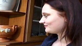 redhead milf rides big cock hard