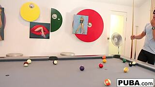Brooke Brand Plays Sexy Billiards With Vans Balls 😏
