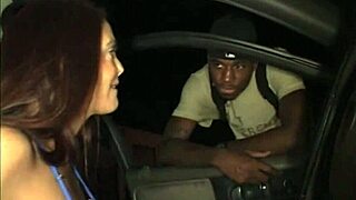 white milf enjoys outdoor face fucking by bbc behind dumpster in public