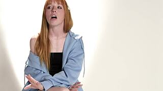 up close - wanna see tiny teen redhead madi collins orgasm hard with hitachi?