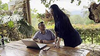 horny boss bangs pregnant woman to save job! 😲