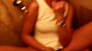 Caught Fucking in Public Toilet: Nasty Couple's Wild Encounter with Monster Cock