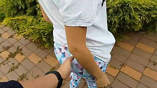 Look How She Sucks This Mushroomhead Cock and Begs for Cum