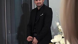 21Sextury boss babe Angelika Grays secures assfucking from the big dick rich guy.