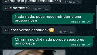 vero, my girl's friend, texts me for sneaky action