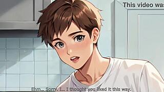 yo, latina bimbo stepmom going wild with two teen boys and huge cocks! 😈