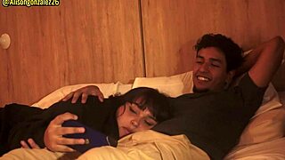 Watching Netflix With Stepsister, But I Couldn't Resist Face Fucking Her