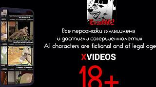 New Year's Eve got wild with a 3D animation blowjob scene