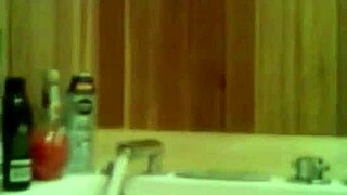 hot shower bathing scene