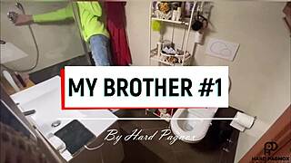 i spyed on this guy in the shower masturbaating, it was so hot