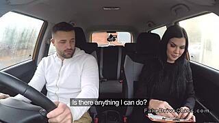 British Bodybuilder Fucked by Big-Tits Examiner