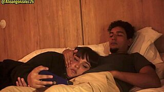 Watching Netflix With Stepsister, But I Couldn't Resist Face Fucking Her