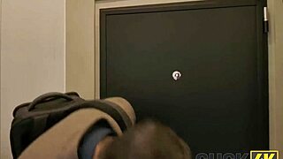 No way to avoid it, Cuck4k shows husband watching wife in action! 😳