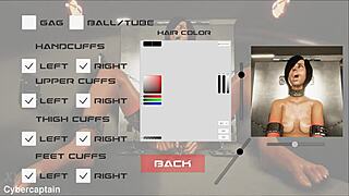 This 3D metal bondage game is full of femdom and fetish fun.