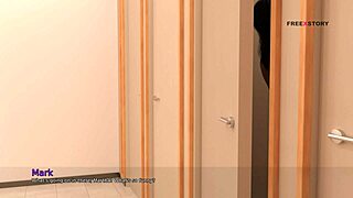 I can’t believe I’m helping my step-mom with her dress change in My Dorm 11