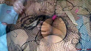 My Huge 10-Inch Dildo Stretches My Shaved Pussy to Rich Climax