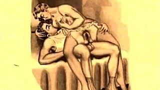 vintage erotic sketches bring steamy fantasies to life. got any faves?