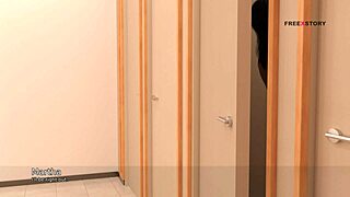 I can’t believe I’m helping my step-mom with her dress change in My Dorm 11