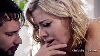 brat teen 18+ and milf in anal bondage