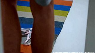 Stepson Parker Ambrose Spies on Stepmom Anissa Kate Masturbating with Her Panties