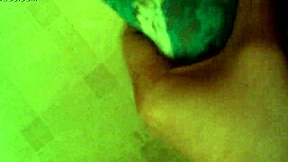 He cums in his girlfriend's panties while her friend watches