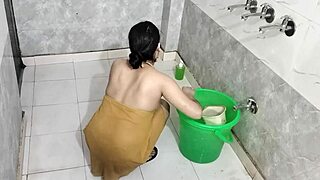 Hot couple gets steamy with intense bedroom action.