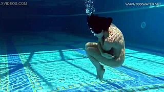 Jessica Lincoln, Small Tatted Russian Teen, Swimmin’ in Pool, Lookin’ So Hot