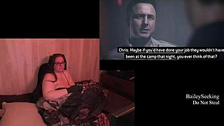 Naked Playthrough Of The Quarry Part 8 With Brunette BBW