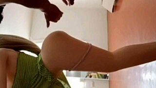 Stepmom caught me staring at my big veiny bone