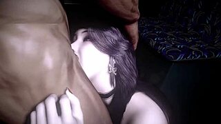 3D Horny Slut Asian Babe Got Fucked Hard on a Crowded Bus