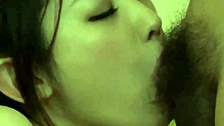 He took on a Japanese ballerina in a steamy interracial session