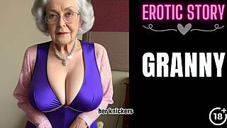 Shy granny transforms into wild sex bomb