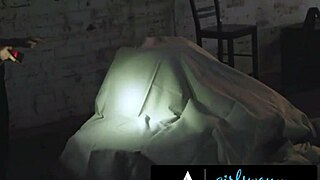 Snow nymph Kristen Scott enjoys a wild night with a man