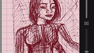 Kirajzoltam neked ezt a gyönyörű ázsiai milföt hentai stílusban, aki totál odavan érted