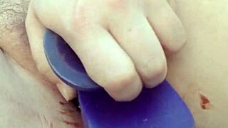 Public Masturbation Humiliation with Teen in Outdoor Squirting Scene