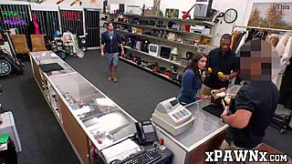 How hard did Kitty Catherine get fucked in the back office?