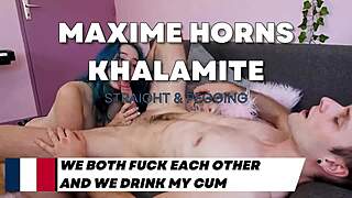 ever wondered about getting pegged by khalamite's strap-on in french bisexual action?