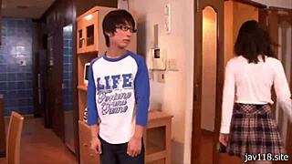 Girl Teacher Slams Boy Hard In Bed