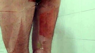 Gay amateurs in the shower