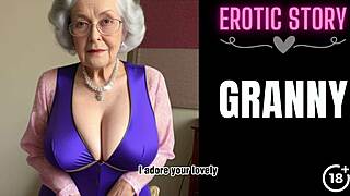 Shy granny transforms into wild sex bomb