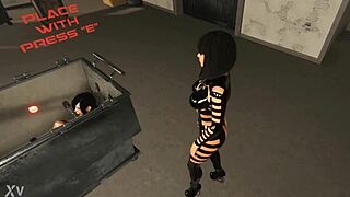 This 3D metal bondage game is full of femdom and fetish fun.