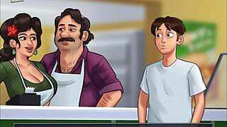 U Summertime Saga, pokazuje svoju veliku guzu