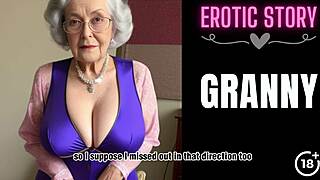 Shy granny transforms into wild sex bomb