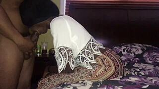 getting wild with that ebony bubble butt