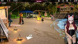 sexy babes on the beach, wanna join the debauchery?