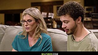 Blonde Mommy Roleplay Blowjob Teaches You Raw Bedroom Skills