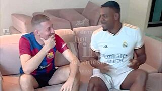 big black cock fucking wife while cuckold jerks?