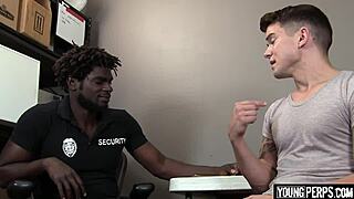 Black cop catches straight teen in a tense first encounter