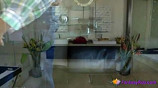 that blonde babe is sucking and fucking a big black cock 😈